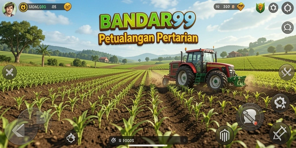 Tampilan gameplay yang menarik dan penuh warna di BANDAR99.