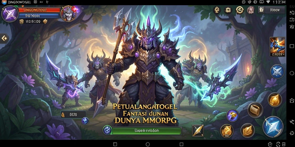 Screenshot gameplay epik dari DINGDONGTOGEL di dunia MMORPG.