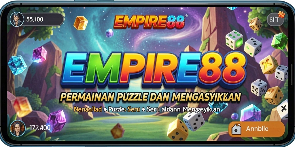 Screenshot utama EMPIRE88 menunjukkan gameplay Puzzle yang seru dan menantang.