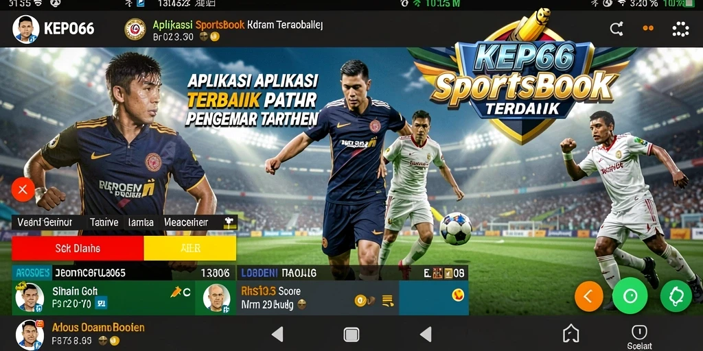 Screenshot KEPO66 menampilkan antarmuka taruhan yang interaktif dan menarik.