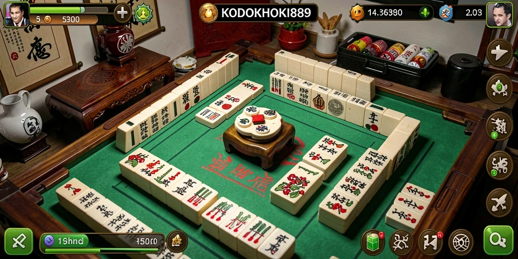 Tampilan gameplay KODOKHOKI889 yang menarik dan seru.
