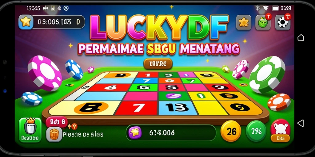 Tampilan screenshot dari gameplay Bingo di LUCKYDF.