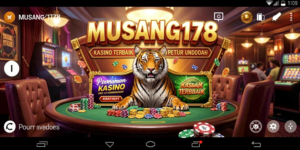 Tampilan gameplay Kasino di MUSANG178 yang menarik.