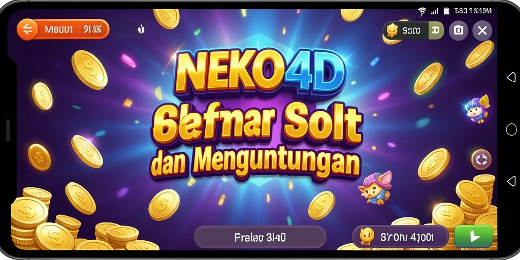 Screenshot gameplay NEKO4D yang menampilkan keseruan bermain Slot.