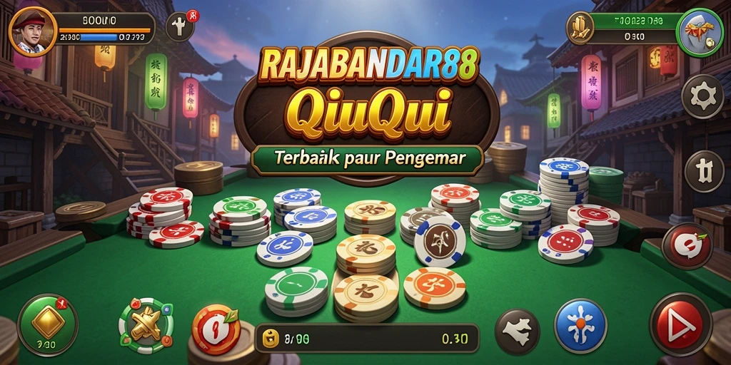 Tangkapan layar gameplay RAJABANDAR88 yang menunjukkan aksi seru QiuQiu.