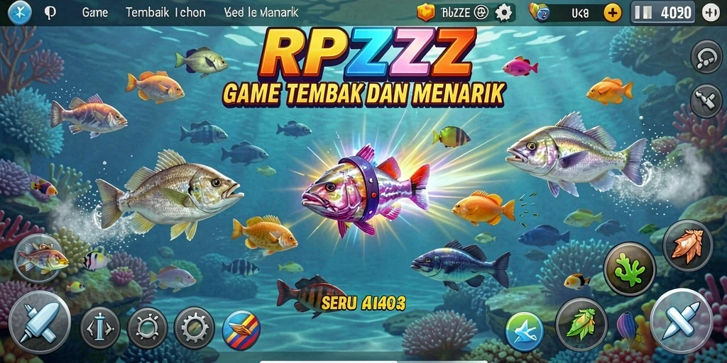 Tampilan utama gameplay RPZZZ yang menarik dan dinamis.